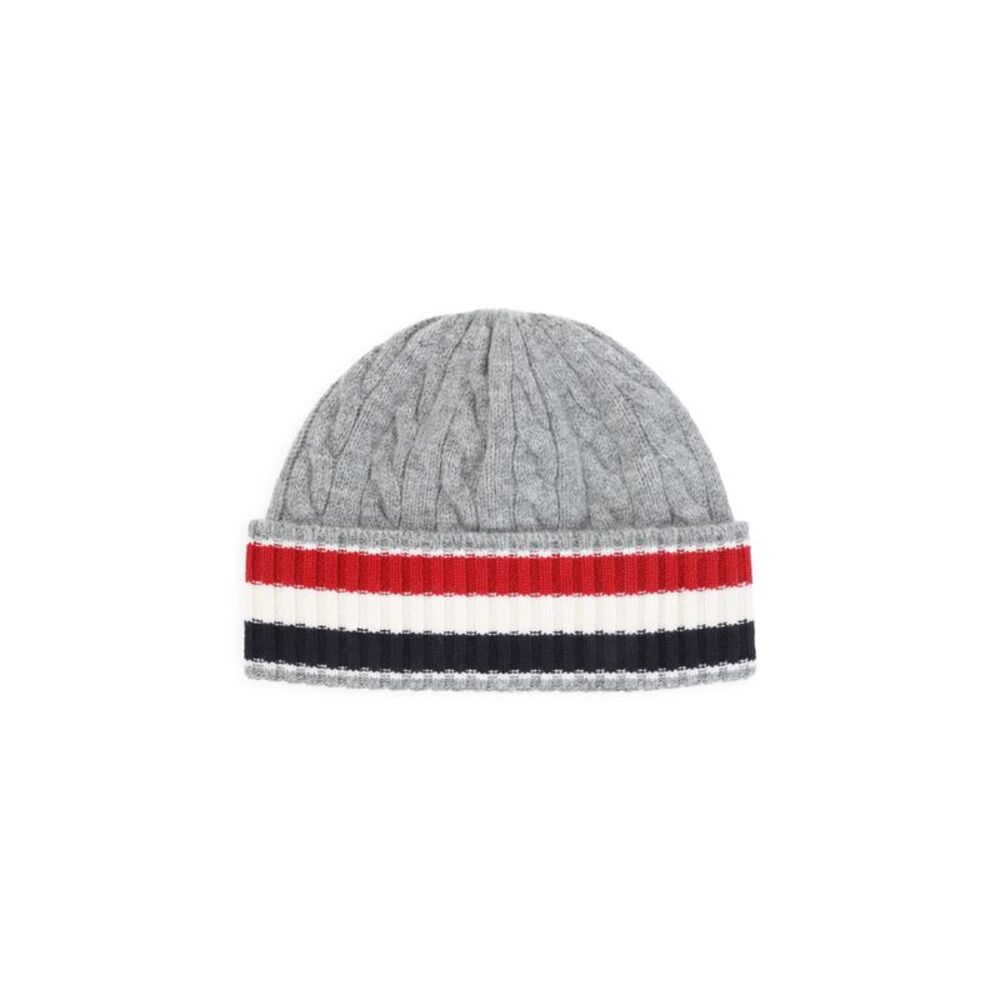 Thom Browne Cable-Knit Beanie Men